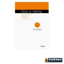 Focus on Listening Pre-Standard -CD付き-